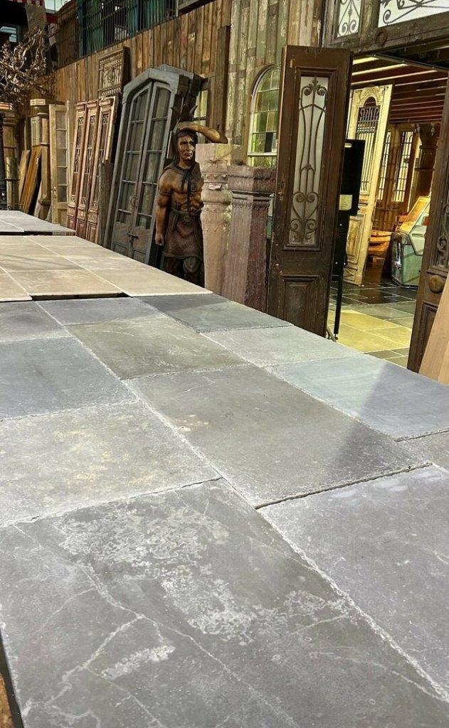 210M2 BOURGONDISCHE DALLEN VLOER TEGELS MEDOC, Jardin & Terrasse, Pots de fleurs, Neuf, Pierre, Intérieur, Autres formes, Enlèvement ou Envoi