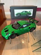 1:18 NOREV Porsche 911 992 GT3 Rs 2022 Python Green Dealer, Ophalen of Verzenden, Zo goed als nieuw, Norev