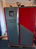 pelletketel Lindner 15kw, Doe-het-zelf en Bouw, Ophalen, Gebruikt, Cv-ketel of Combi-ketel