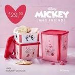 Nueuwe mickey set van tupperware, Enlèvement ou Envoi, Neuf