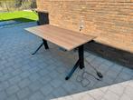 Elektrisch zit-sta bureau – motorisch perfect, blad gebruikt, Huis en Inrichting, Bureaus, Ophalen, Elektrisch, Gebruikt, Stabureau