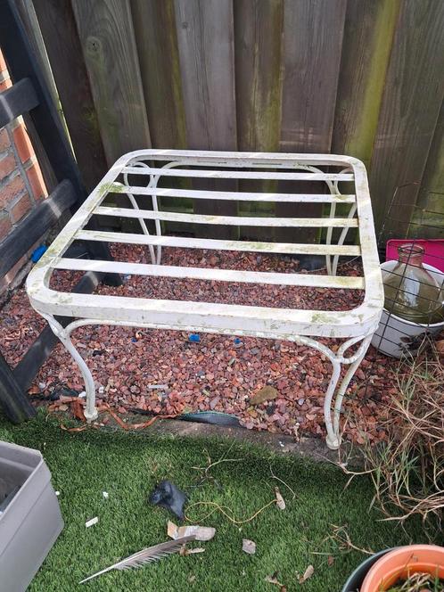 Lot metalen decoratie tuinmeubelen, Tuin en Terras, Tuinmeubel-accessoires, Ophalen