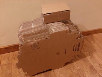 114 Boîtes postales en carton brunes Rajapost 20 cm x 14 cm 
