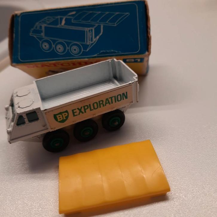 MATCHBOX nr.61 NewerSeries ALVIS STALWART EXPLORER. VINTAGE., Hobby en Vrije tijd, Modelauto's | 1:87, Nieuw, Overige typen, Matchbox
