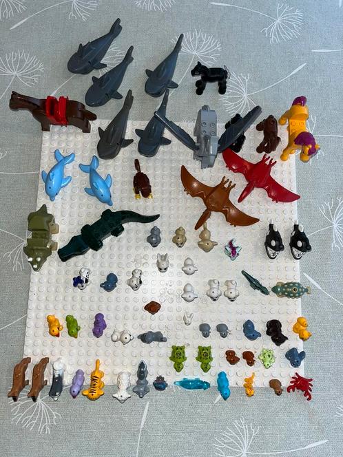 Lego dieren (haai - krokodil - dino - dolfijn - kat ...), Kinderen en Baby's, Speelgoed | Duplo en Lego, Zo goed als nieuw, Lego