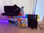 VEEL Nintendo Switch Sport-editie + 2 games en accessoires, Games en Spelcomputers, Ophalen, Met games, Zo goed als nieuw, Switch Original