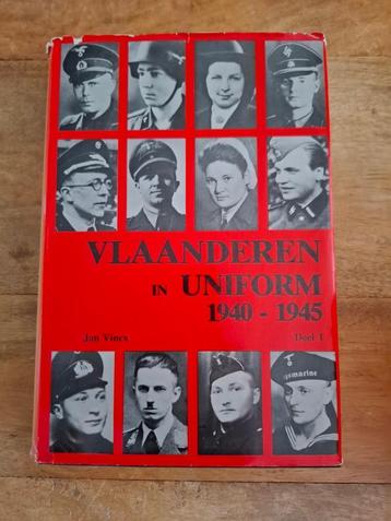 Boekenreeks Vlaanderen in uniform 1940-1945  beschikbaar voor biedingen