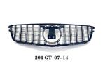 W204 GT R GRILLE | Mercedes-Benz C-Class | 2007-2014 |chrome, Pare-chocs, Avant, Enlèvement ou Envoi, Mercedes-Benz