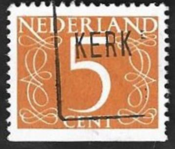 1 Postzegel Nederland 1964 Cijfer type 'van Krimpen' beschikbaar voor biedingen