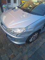 Peugeot cabrio coupe 206 AUTOMAAT, Auto's, 4 zetels, Stof, Zwart, 4 cilinders