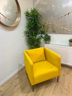 Mustard yellow armchair/ Fauteuil jaune moutarde, Maison & Meubles, Fauteuils, Enlèvement, Comme neuf, Tissus