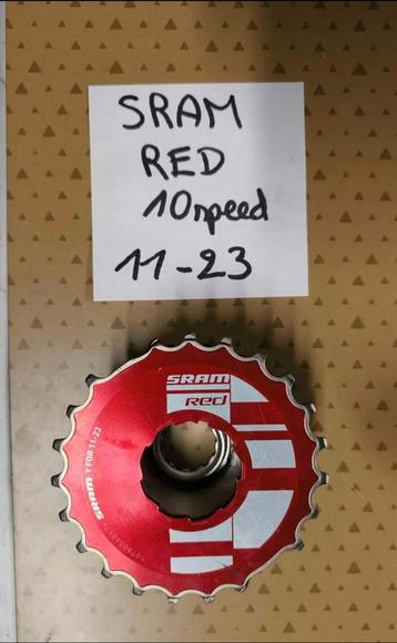 SRAM Red "special edition Tour de France" 10speed cassette! beschikbaar voor biedingen