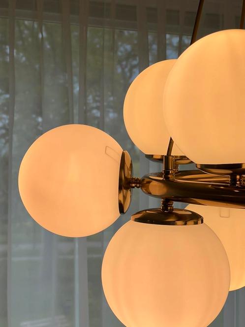 Plafondlamp ORB 12 bollen (antiek brons ), Huis en Inrichting, Lampen | Wandlampen, Nieuw, Metaal, Verzenden