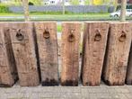 groot aanbod van oude meerpalen en zuilen, Ophalen, Gebruikt