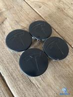 ORIGINELE Tesla zwart naafkap naafdop set, Auto diversen, Wieldoppen, Gebruikt, -, Verzenden, -
