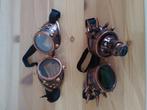 Steampunk-bril/kostuum, Ophalen of Verzenden, Zo goed als nieuw