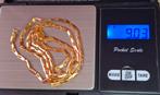 18k gouden ketting met 750 gestanste afwerking, Ophalen, Zo goed als nieuw, Goud, Goud