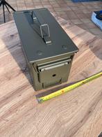 Metalen Kistje waterdicht type .50, Sport en Fitness, Ophalen of Verzenden, Zo goed als nieuw