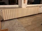 Radiateur à eau blanc/beige design à lamelles, Ophalen, Gebruikt, Radiator