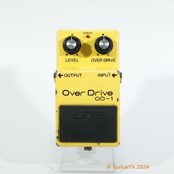 Boss OD-1 Over Drive, silver screw, long dash, overdrive (s/, Muziek en Instrumenten, Effecten, Gebruikt, Ophalen of Verzenden