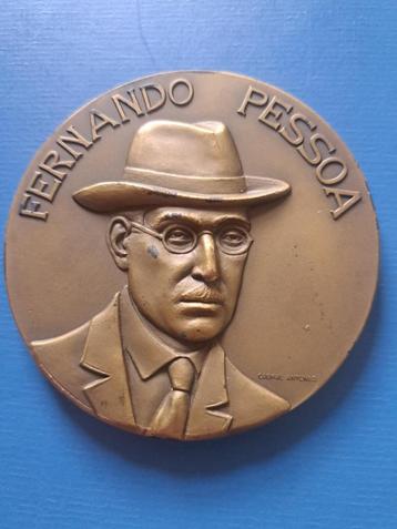 1888-1935 Portugal medaille Pessoa in brons Antunes beschikbaar voor biedingen