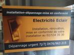 Electricité Eclair & Renov, Diensten en Vakmensen, Elektriciens, Garantie