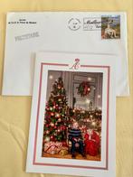 Carte de Noël Monaco Prince Albert et la Princesse Charlène, Collections, Maisons royales & Noblesse, Comme neuf, Enlèvement ou Envoi