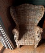 Vintage  rotan kinderzeteltje, Ophalen, Zo goed als nieuw