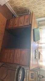 Vintage bureau hout, Ophalen, Bureau