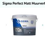 1 pot sigma perfect mat 10liter wit nieuw, Hobby & Loisirs créatifs, Peinture, Enlèvement, Neuf