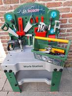 Bosch werkbank kinderen incl. gereedschap, Kinderen en Baby's, Ophalen, Gebruikt