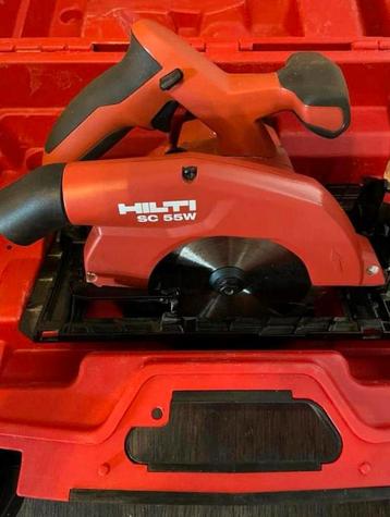 Hilti cirkelzaagmachine SC 55W beschikbaar voor biedingen