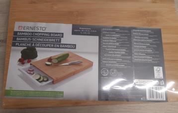 Nieuw : Ernesto Bamboesijnplank met opbergvak beschikbaar voor biedingen