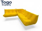 Togo ligne Roset alcantara jaune 🍋 Livraison gratuite 🚛, Ophalen of Verzenden, Zo goed als nieuw