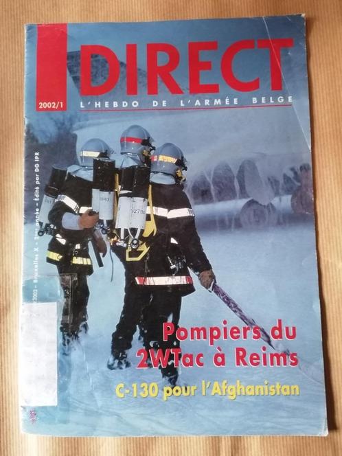 VOX - DIRECT l'hebdo de l'armée Belge Janvier 2002, Livres, Guerre & Militaire, Utilisé, Enlèvement ou Envoi