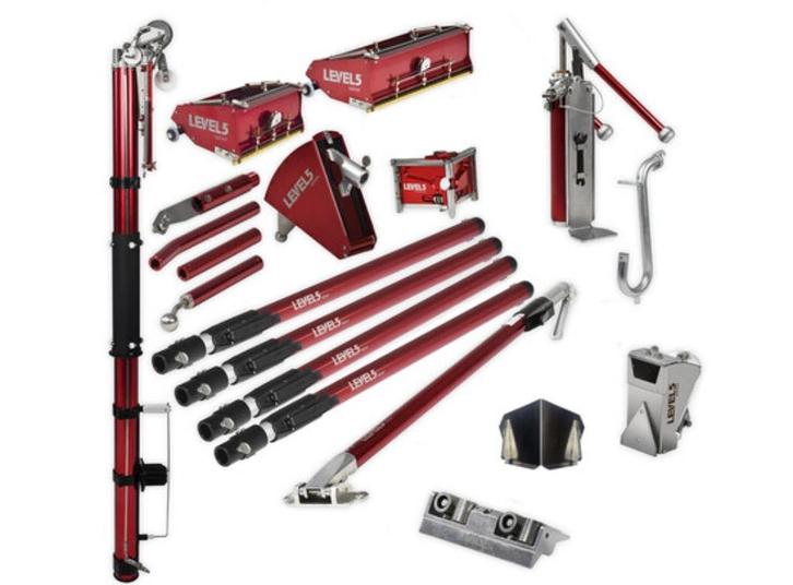 Level 5 drywall finish set, Doe-het-zelf en Bouw, Gereedschap | Overige machines, Zo goed als nieuw, Ophalen of Verzenden