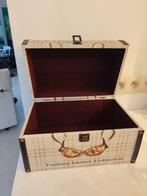 Grande boîte à bijoux/rangement girly, intérieur en velours, Minder dan 50 cm, Minder dan 50 cm, Ophalen of Verzenden, Zo goed als nieuw