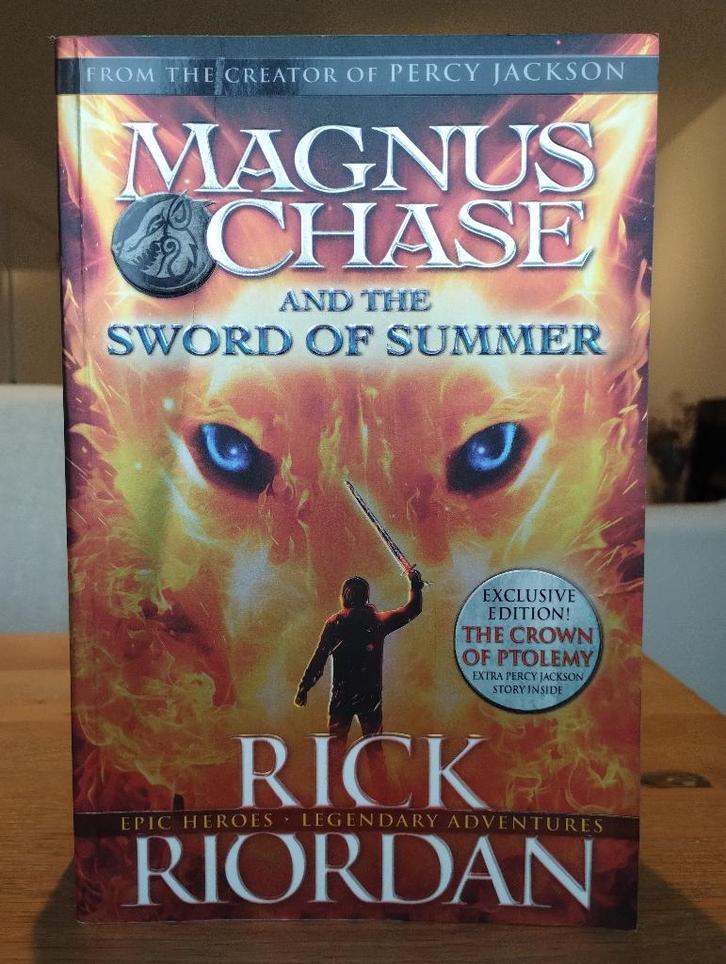 Magnus Chase and the Sword of Summer, Boeken, Kinderboeken | Jeugd | 13 jaar en ouder, Gelezen, Fictie, Ophalen