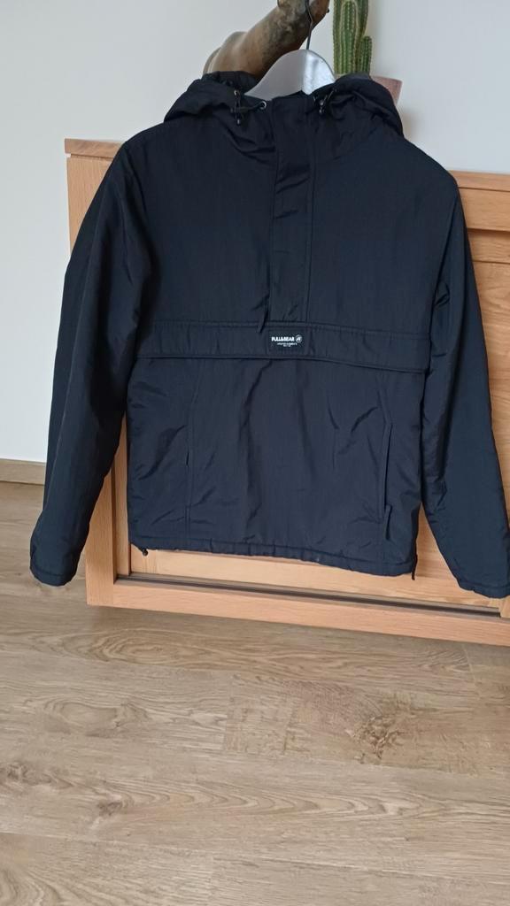 Pull & bear windjack jas / maat M/28, Kleding | Dames, Jassen | Winter, Zo goed als nieuw, Maat 38/40 (M), Zwart, Ophalen of Verzenden