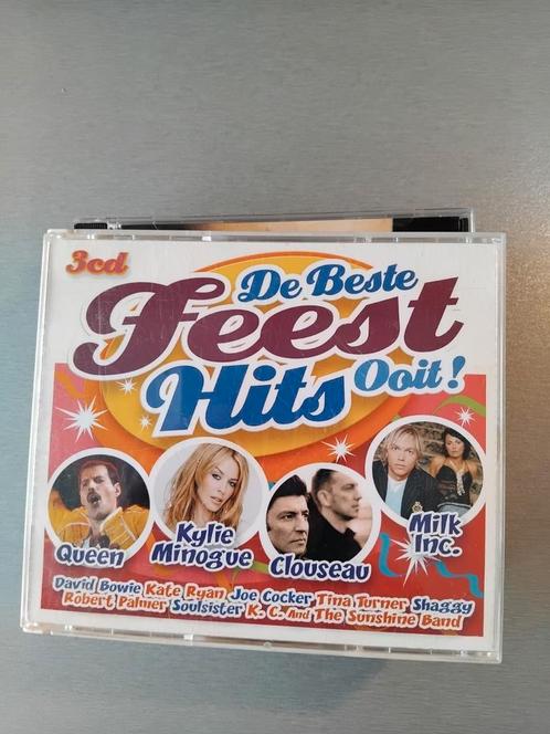 3cd box. Beste Feesthits ooit. (EMI)., Cd's en Dvd's, Cd's | Verzamelalbums, Gebruikt, Ophalen of Verzenden