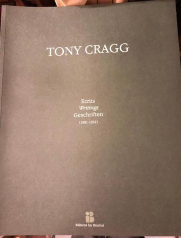 Tony Cragg, Ecrits, writings, geschriften 1981-1992 beschikbaar voor biedingen