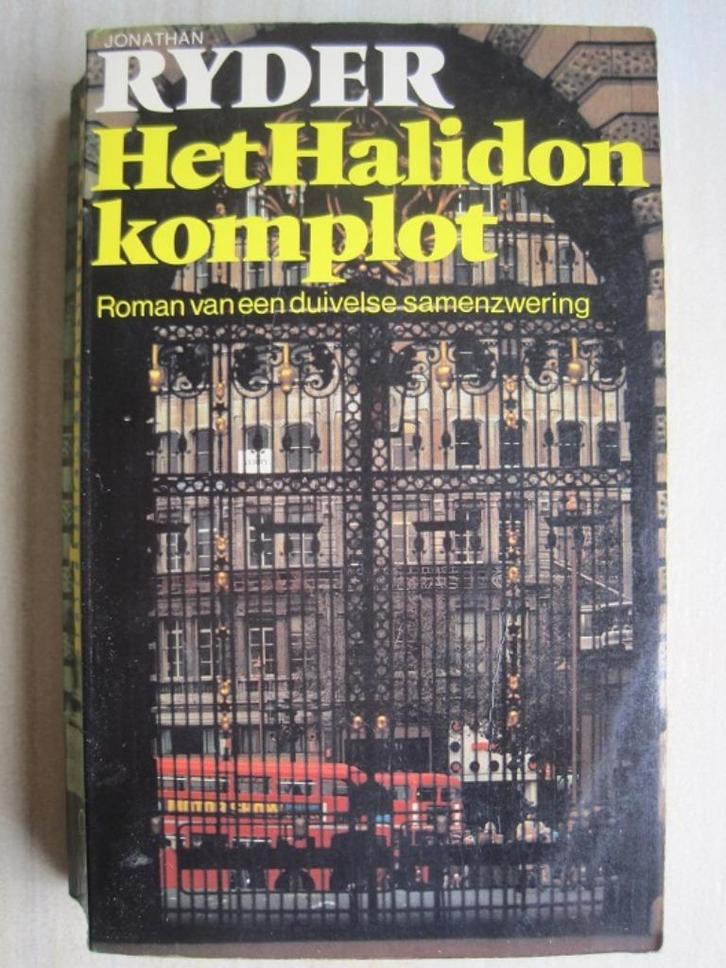 062 - Het Halidon komplot - Jonathan Ryder, Boeken, Thrillers, Zo goed als nieuw, Wereld overig, Verzenden