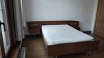 Vintage 60s slaapkamer, Huis en Inrichting, Ophalen, Gebruikt, Bruin, Vintage