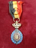 Belgische medaille voor arbeid 30 jaar dienst, Verzamelen, Militaria | Algemeen, Ophalen of Verzenden