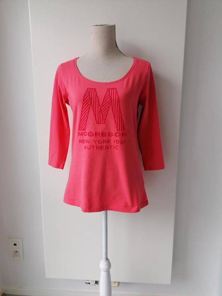 Koraalkleur shirt van McGregor , Medium, Kleding | Dames, Topjes, Zo goed als nieuw, Maat 38/40 (M), Ophalen of Verzenden