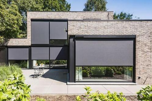 Zonweringen Fixscreen Renson Nieuw, Doe-het-zelf en Bouw, Rolluiken, Nieuw, 200 cm of meer, 200 cm of meer, Overige kleuren, Elektrische bediening
