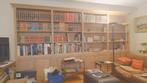 Boekenkast uit Eucalyptus hout, maatwerk, Huis en Inrichting, Kasten | Boekenkasten, Ophalen, Met deur(en), 200 cm of meer, Klassiek