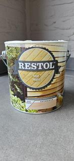 Restol Mat transparante watergedragen beitslak, Doe-het-zelf en Bouw, Verf, Beits en Lak, Overige kleuren, Nieuw, Beits, Ophalen of Verzenden
