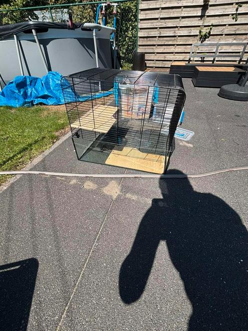 Kooi en benodigdheden voor hamster, Dieren en Toebehoren, Knaagdieren en Konijnen | Toebehoren, Zo goed als nieuw, Ophalen of Verzenden