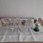 18 shotglaasjes -  allerlei  (lot)., Ophalen of Verzenden